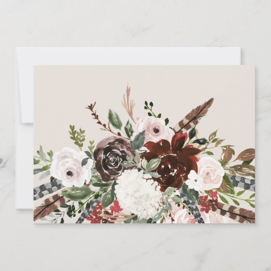 素朴葉、フローラ及び産出発表 セーブザデート (裏面)