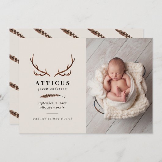 素朴葉、フローラ及び産出発表 セーブザデート (正面/裏面)