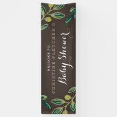 素朴葉 横断幕 (縦)