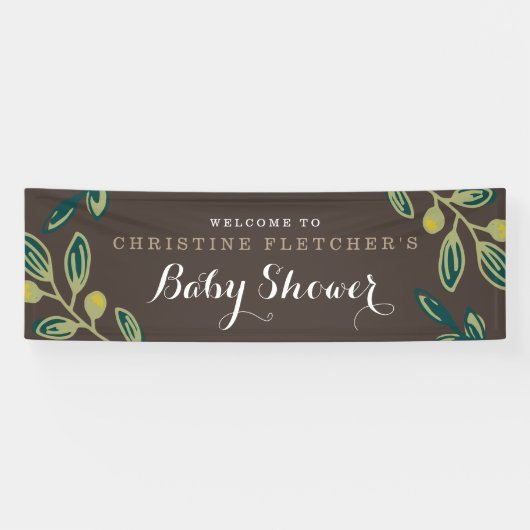 素朴葉 横断幕 (横)