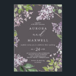 素朴薄紫 |グレーカジュアル結婚式招待状 招待状<br><div class="desc">この素朴な薄紫カジュアルグレー結婚式招待状は春や夏に最適結婚である。ロマンチックでエレガントフローラデザインは水彩紫色の薄紫の野花とボホの田舎の庭を感じ備える。</div>