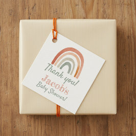 素朴虹の赤ちゃん感謝していはあなた フェイバータグ