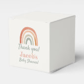 素朴虹の赤ちゃん感謝していはあなた フェイバーボックス (正面サイド)