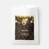 素朴蜂の巣蜂の赤ちゃんシャワー フェイバーバッグ (正面)