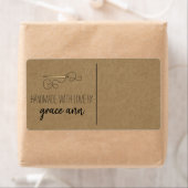 素朴裁縫 |ニードルクラフトカスタム輸送 ラベル (インサイチュ)