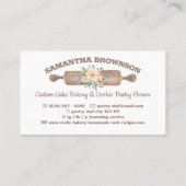 素朴買ベーカリー5割引ロイヤリティ 名刺 (裏面)