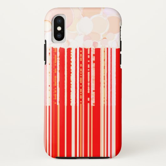 素朴赤と白 Case-Mate iPhoneケース (裏面)