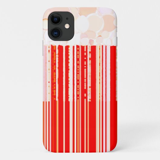 素朴赤と白 Case-Mate iPhoneケース (裏面)