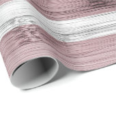 素朴赤白青ウッド米国国旗 ラッピングペーパー (ロールコーナー)