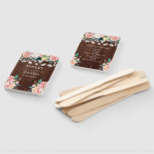 素朴赤面フローラストリングラ結婚イト ハンドファン (組立なし)