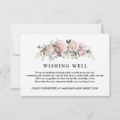 素朴赤面結婚ウィングウェルカード 出欠カード (正面)