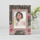 素朴赤面2022年の写真三部卒業 招待状 (スタンド正面)