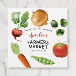 素朴農家市場野菜バースデーパーティー フェイバータグ