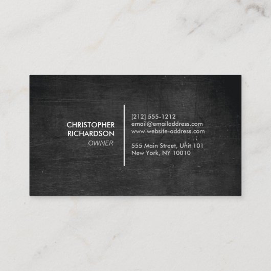 素朴農家・農場用名刺 名刺 (裏面)