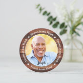 素朴追葬祈りの言葉カード悔やみや弔慰詩 シーズンカード (スタンド正面)