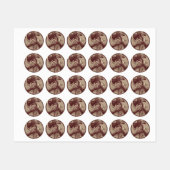 素朴遺物 ラベル (シート)