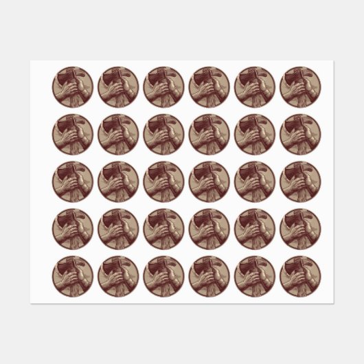 素朴遺物 ラベル (シート)