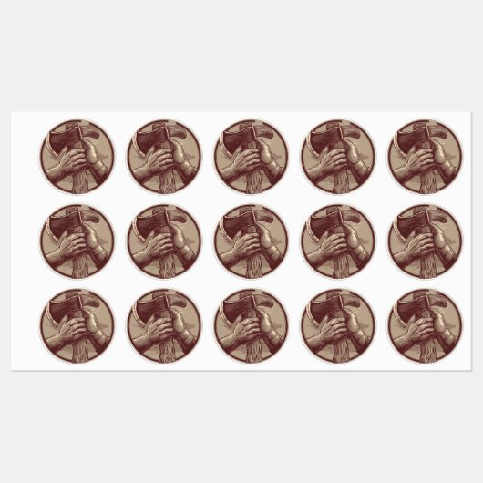 素朴遺物 ラベル (シート)