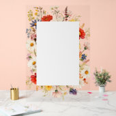 素朴野エレガント草国フローラ アクリルサイン (ウェディング)