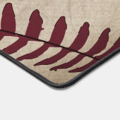 素朴野球名イニシャル番号レトロヴィンテージ デスクマット (コーナー)