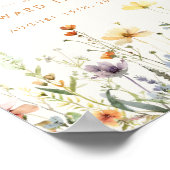 素朴野結婚花の歓迎 ポスター (角)