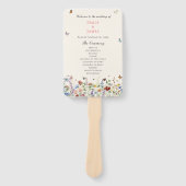 素朴野花フローラ結婚ズ ハンドファン (正面)