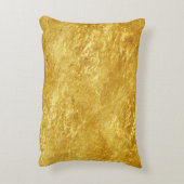 素朴金ゴールドデジタルプリント アクセントクッション (裏面(縦))