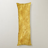 素朴金ゴールドデジタルプリント ボディピロー (裏面 (縦))