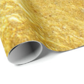 素朴金ゴールドデジタルプリント ラッピングペーパー (ロールコーナー)