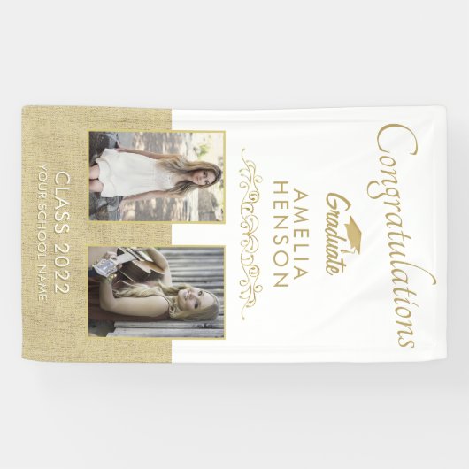 素朴金ゴールド院写真修了会 横断幕 (横)