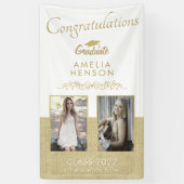 素朴金ゴールド院写真修了会 横断幕 (縦)