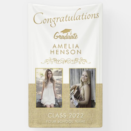 素朴金ゴールド院写真修了会 横断幕 (縦)