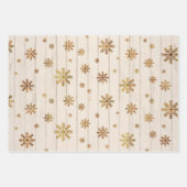 素朴金ゴールド ラッピングペーパーシート (正面3)