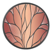 素朴銅文様離れ柄 アイスホッケーパック (正面)