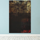 素朴長方形 キャンバスプリント (インサイチュ (ウッドフロア))