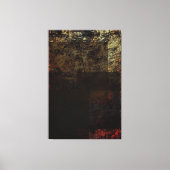 素朴長方形 キャンバスプリント (正面)