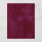 素朴開花オールインワンの結婚詳細 エンクロージャーカード (裏面)