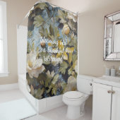 素朴開花カスタムの退職金 シャワーカーテン (インサイチュ)