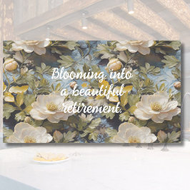 素朴開花カスタムの退職金 テーブルクロス