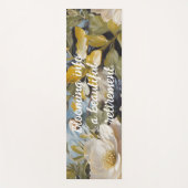 素朴開花カスタムの退職金 ヨガマット (正面)