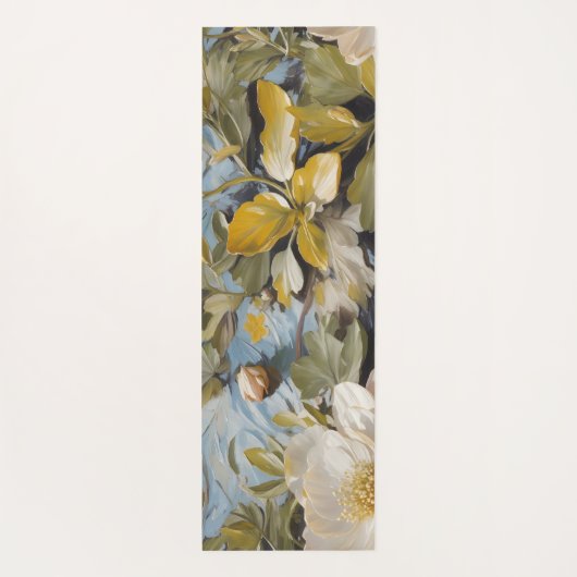 素朴開花カスタムの退職金 ヨガマット (裏面)