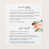 素朴開花リッププロダクトディストリビューターのヒントとトリック 名刺 (内部フラット)