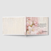 素朴開花 |さくらんぼ結婚の花 ゲストブック (全面)