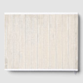 素朴開花 |さくらんぼ結婚の花 ゲストブック (裏面)