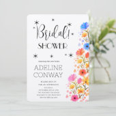 素朴開花&ブライダルドリームズ 招待状 (スタンド正面)