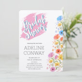 素朴開花&ブライダルドリームズ 招待状 (スタンド正面)