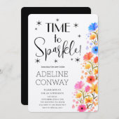 素朴開花&ブライダルドリームズ 招待状 (正面/裏面)