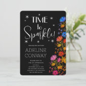 素朴開花&ブライダルドリームズ 招待状 (スタンド正面)