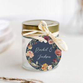 素朴開花 |水彩リース結婚ズ フェイバータグ