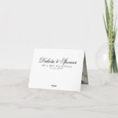 素朴開花 | TerracottaとMarsalaの写真 サンキューカード (裏面)